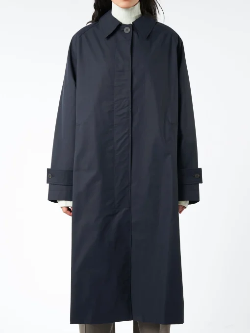 Hot - Holin Coat in Dark Navy Women Outerwear