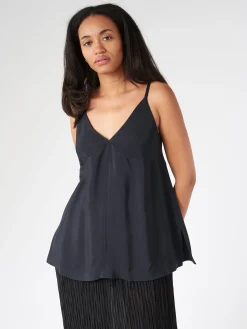Hot - Holzer Cami in Darkest Navy Women Tops & Blouses