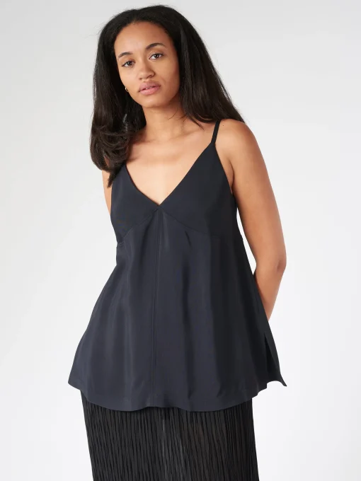 Hot - Holzer Cami in Darkest Navy Women Tops & Blouses