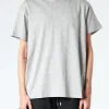 Discount - Marine T-Shirt in Grey Marl Women Tops & Blouses | T-Shirts
