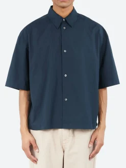 Hot - Sanko Shirt in Dark Navy Button-Ups