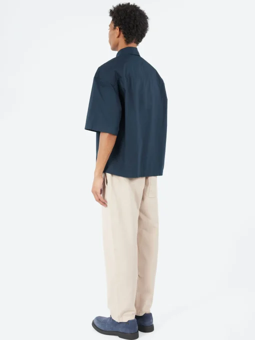 Hot - Sanko Shirt in Dark Navy Button-Ups