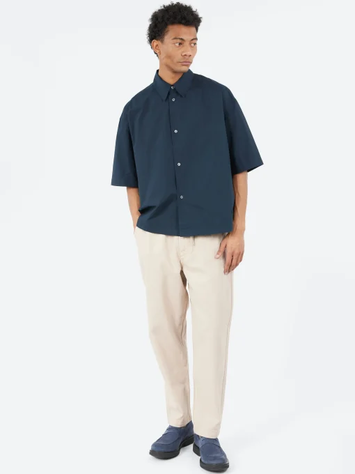 Hot - Sanko Shirt in Dark Navy Button-Ups