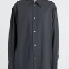 Sale - Santos Shirt in Seal Blue Women Tops & Blouses | Button-Ups