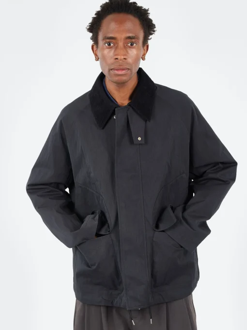 Clearance - Towa Jacket in Washed Black Outerwear