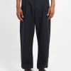 Discount - Tuck Pant in Darkest Navy Pants