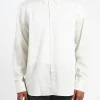 Hot - View Shirt in Ecru and Black Button-Ups