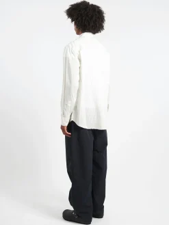 Hot - View Shirt in Ecru and Black Button-Ups