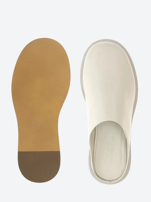 Clearance -Ty Mule in (White) Women Shoes | Slides