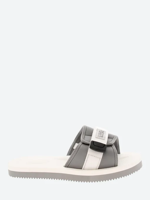 Discount - PADRI in White and Grey Women Slides | Sandals
