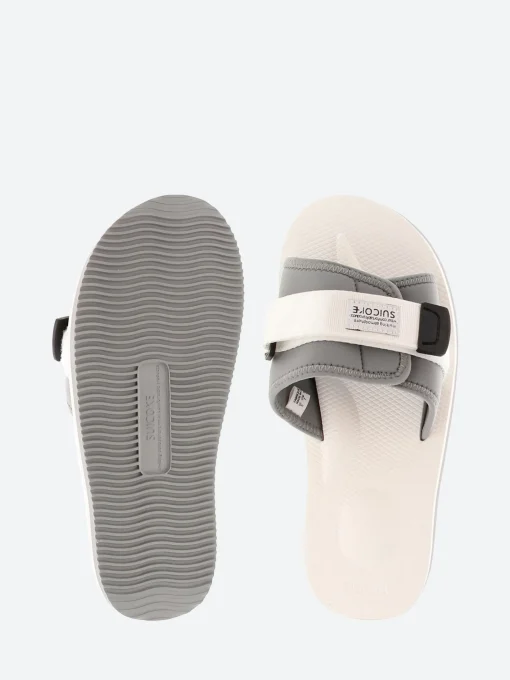 Discount - PADRI in White and Grey Women Slides | Sandals