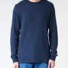 Hot - Long Sleeve Waffle T-Shirt in T-Shirts