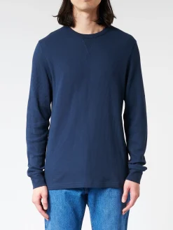Hot - Long Sleeve Waffle T-Shirt in T-Shirts