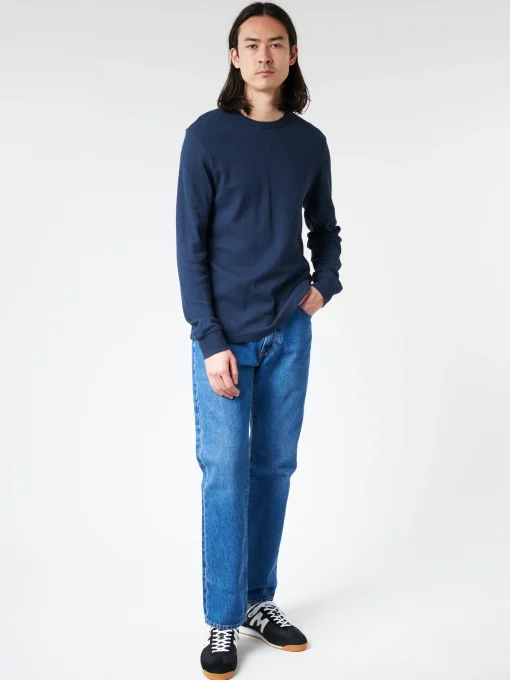 Hot - Long Sleeve Waffle T-Shirt in T-Shirts