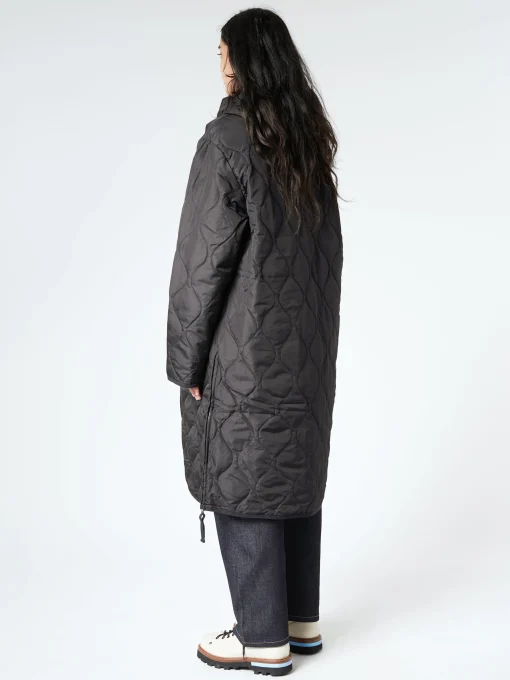 Clearance - Military Hood Long Down Coat in Women Outerwear | Overalls & Jumpsuits