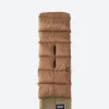 Best - Mountain Asymmetric Down x Boa Muffler in Light Brown and Beige Women Scarves | Scarves