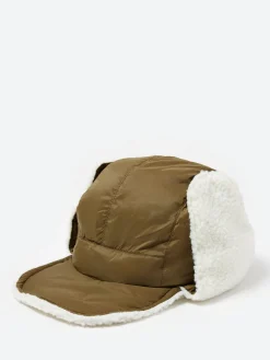 Outlet - Mountain Reversible Down X Boa Warm Cap in Olive and Ivory Women Hats | Hats