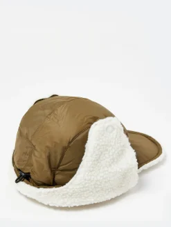 Outlet - Mountain Reversible Down X Boa Warm Cap in Olive and Ivory Women Hats | Hats