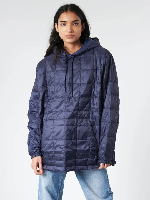 Clearance - Oversized Down Hoodie in Women Outerwear | Overalls & Jumpsuits