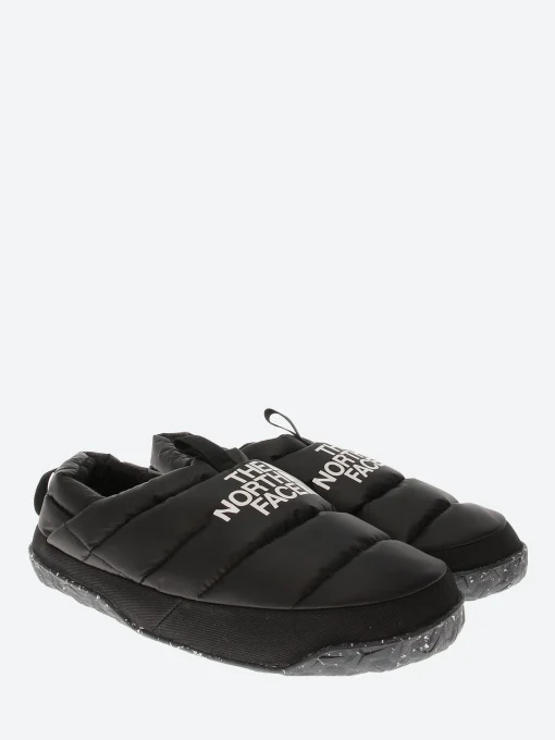 Fashion - M Nuptse Mule in Black and White Shoes