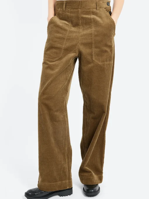 Sale - Annie Side Button Trouser in Women Pants