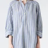 Hot - Catrin Stripe Raglan Shirt in Women Tops & Blouses