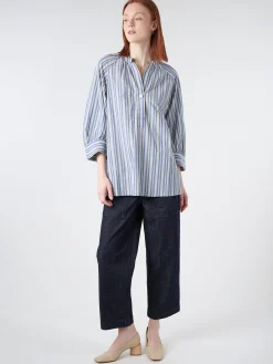 Hot - Catrin Stripe Raglan Shirt in Women Tops & Blouses