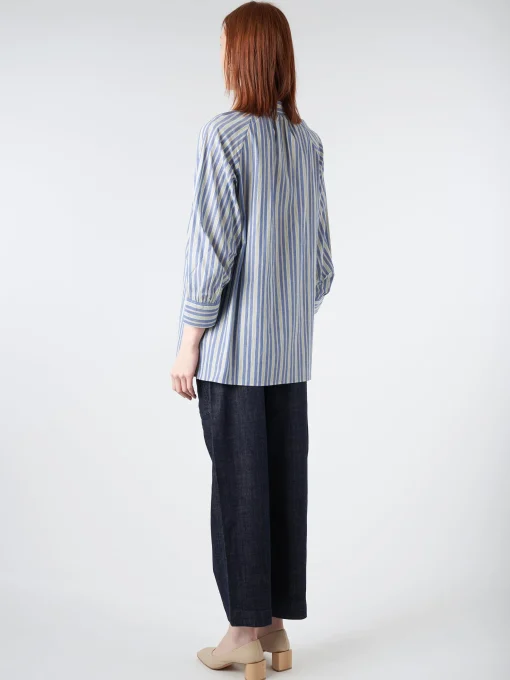 Hot - Catrin Stripe Raglan Shirt in Women Tops & Blouses
