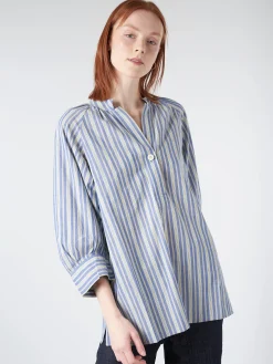 Hot - Catrin Stripe Raglan Shirt in Women Tops & Blouses