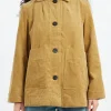 Hot - Cord Jacket in Golden Sand Women Outerwear