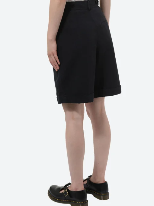 Fashion - Cotton Linen Twill Short in Women Shorts