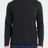 Online - Frank Long Sleeve Tee in Carbon Black T-Shirts