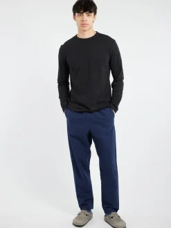 Online - Frank Long Sleeve Tee in Carbon Black T-Shirts