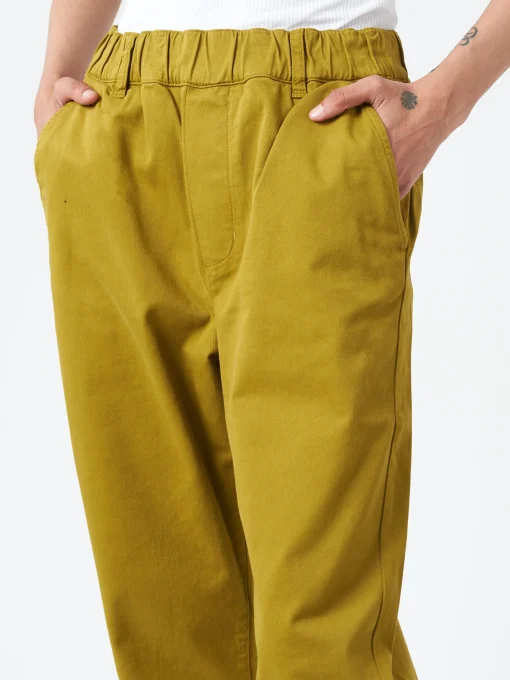Fashion - Gabi Pull On Trousers in Wax Green Women Pants | Overalls & Jumpsuits