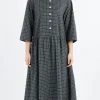Clearance - Graph Check Shirt Dress in Women Overalls & Jumpsuits | Dresses