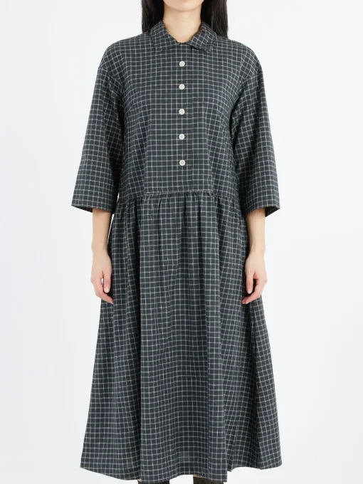Clearance - Graph Check Shirt Dress in Women Overalls & Jumpsuits | Dresses