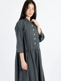 Clearance - Graph Check Shirt Dress in Women Overalls & Jumpsuits | Dresses