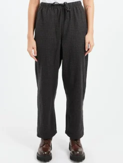 Discount - Suki Seersucker Check Trousers in Women Pants