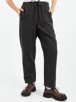 Discount - Suki Seersucker Check Trousers in Women Pants