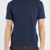 Fashion - Theo Short Sleeve Tee in Prussian Blue T-Shirts