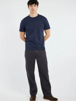 Fashion - Theo Short Sleeve Tee in Prussian Blue T-Shirts