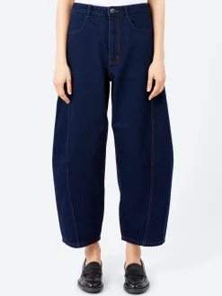 Discount - Twisted Seam Denim Trousers in Women Pants | Denim