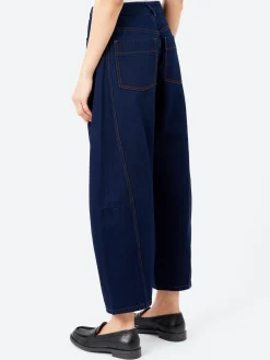 Discount - Twisted Seam Denim Trousers in Women Pants | Denim