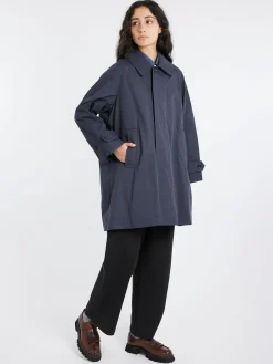 Hot - Field Coat in Midnight Blue Women Outerwear