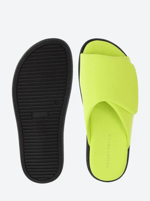 Hot - Holler in Neon Yellow Women Sandals