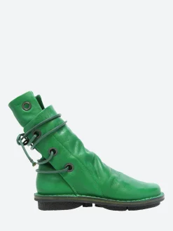 New - Closed Awning in Green Waw Women Boots