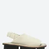 Clearance - Closed Nudge in Perla Alb/Waw Women Mary Janes | Ballet Flats