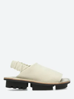 Clearance - Closed Nudge in Perla Alb/Waw Women Mary Janes | Ballet Flats