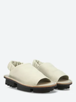 Clearance - Closed Nudge in Perla Alb/Waw Women Mary Janes | Ballet Flats