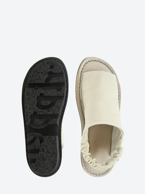 Clearance - Closed Nudge in Perla Alb/Waw Women Mary Janes | Ballet Flats
